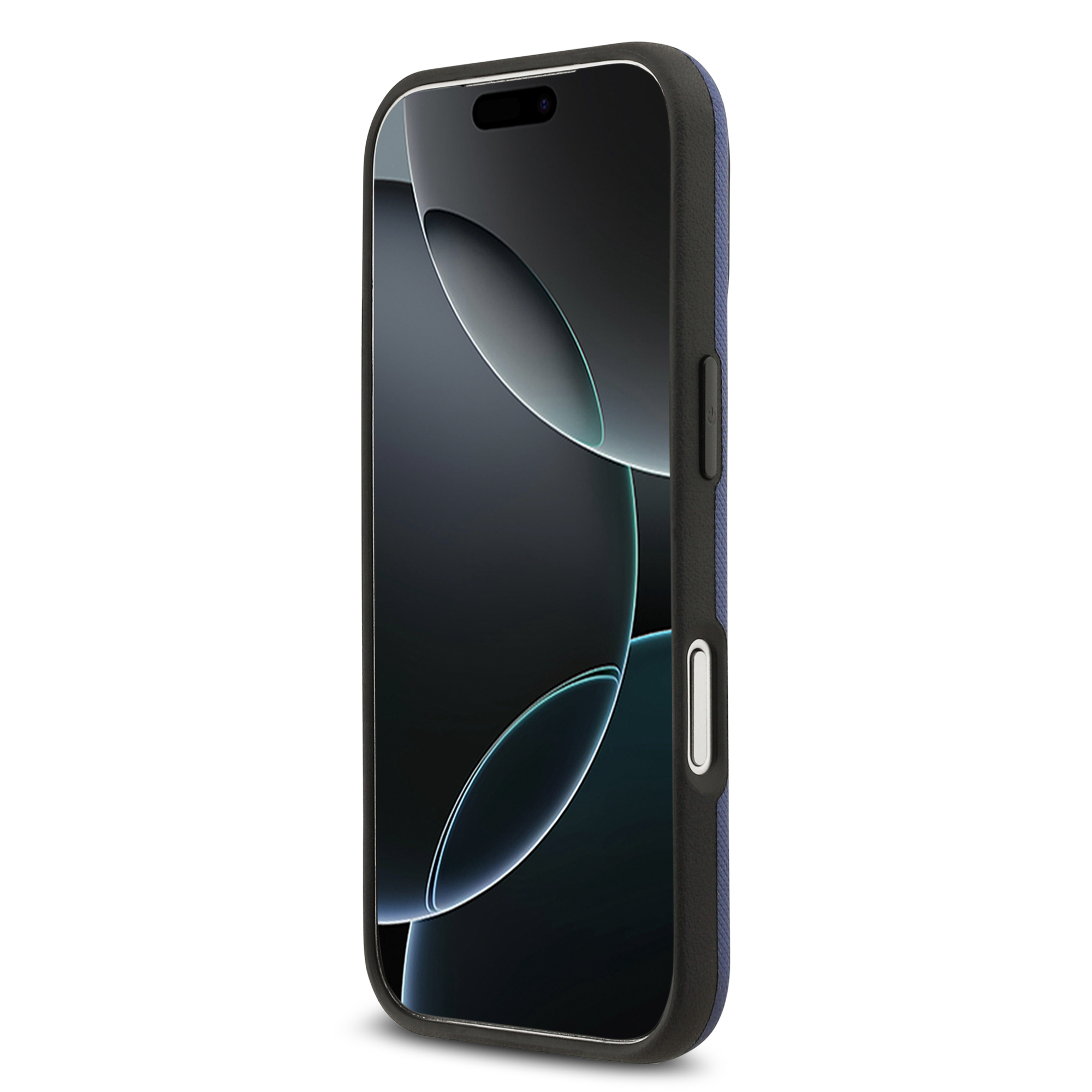 iPhone 17 Pro - BMW Leather Full Wrapped Navy - 5