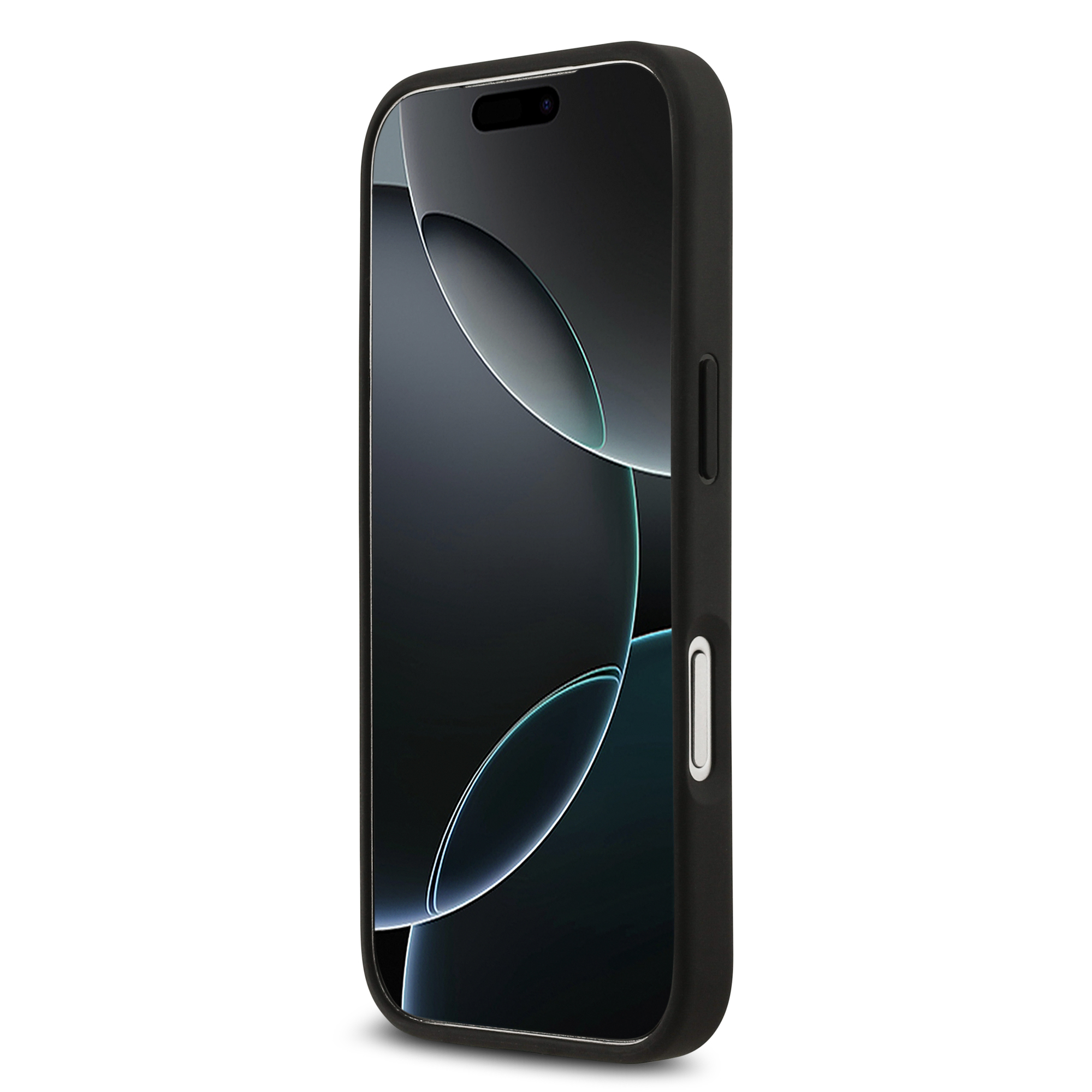 iPhone 17 Pro - BMW Kevlar With Printed Tricolor Lines Black - 5