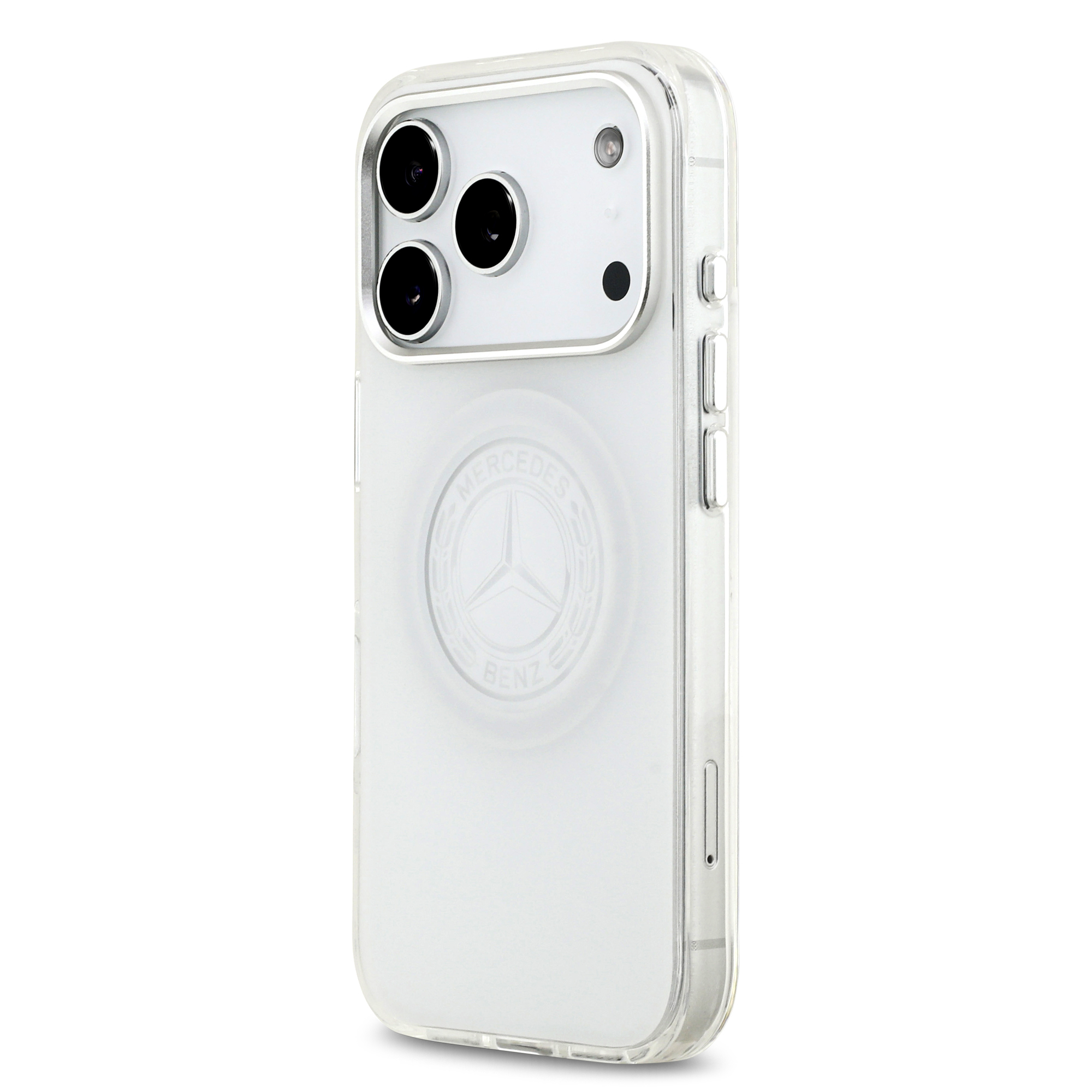 iPhone 17 Pro - MERCEDES BENZ Frosted Vintage Logo Transparent - 2
