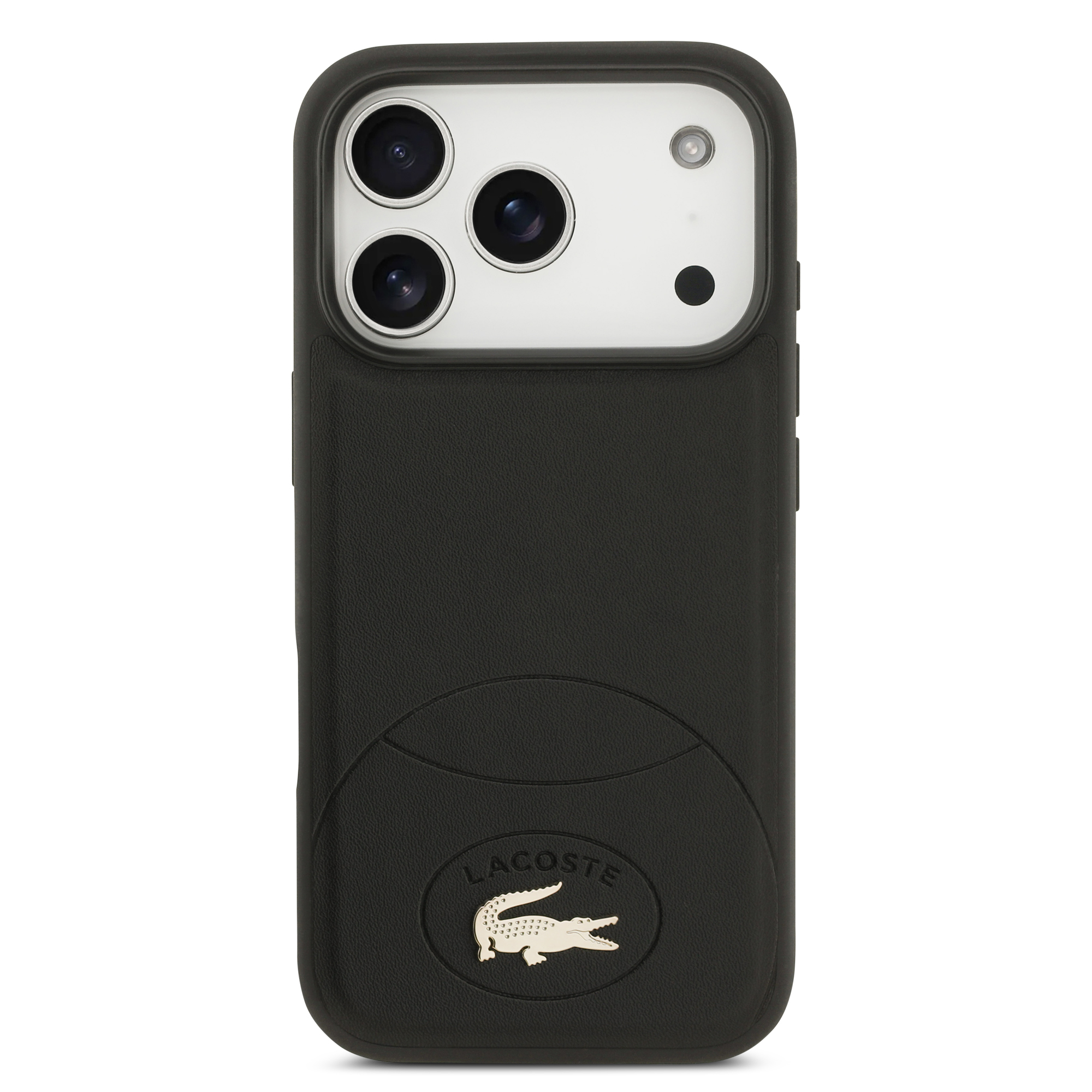 iPhone 17 Pro - LACOSTE Leather Bliss Black - 3