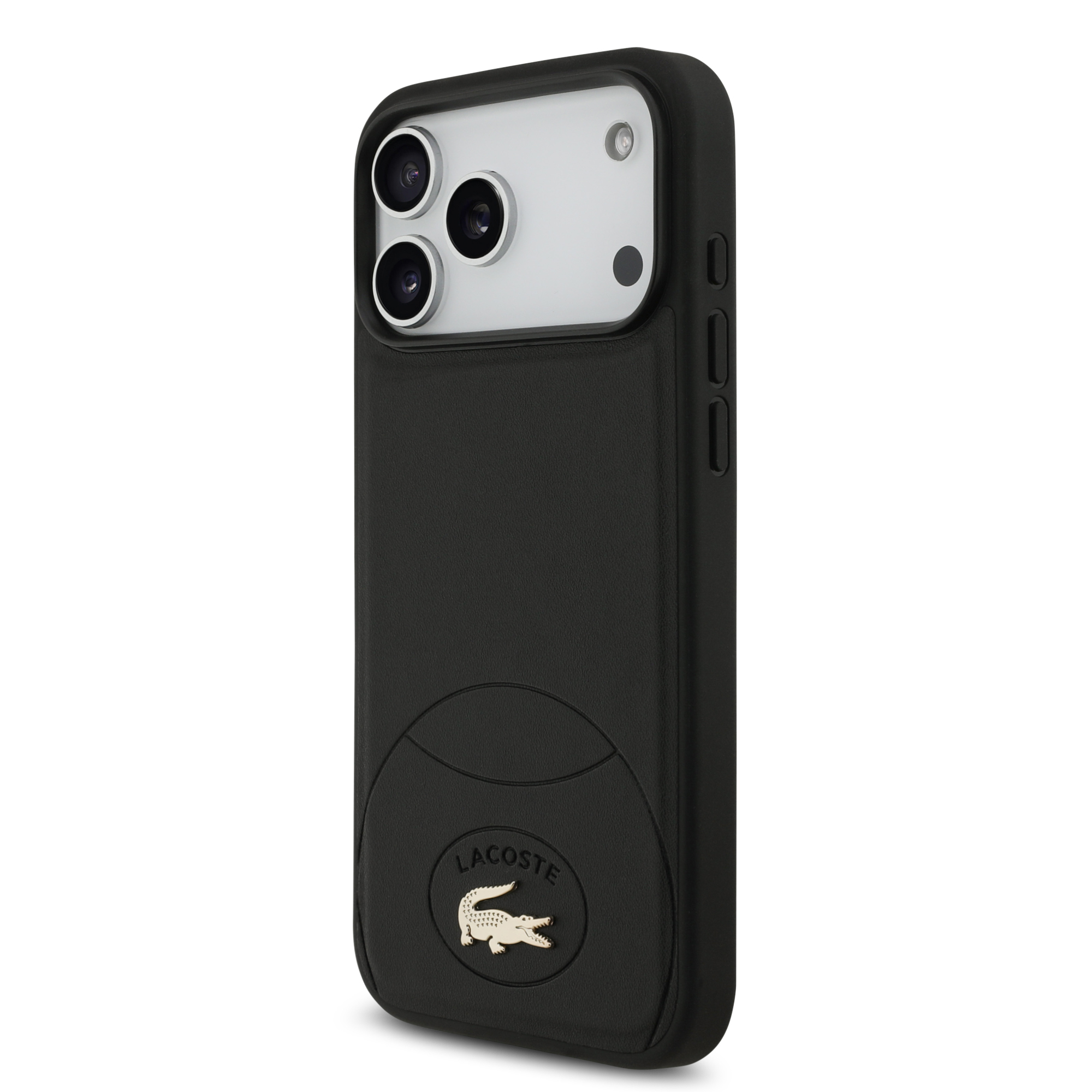 iPhone 17 Pro Max - LACOSTE Leather Bliss Black - 2
