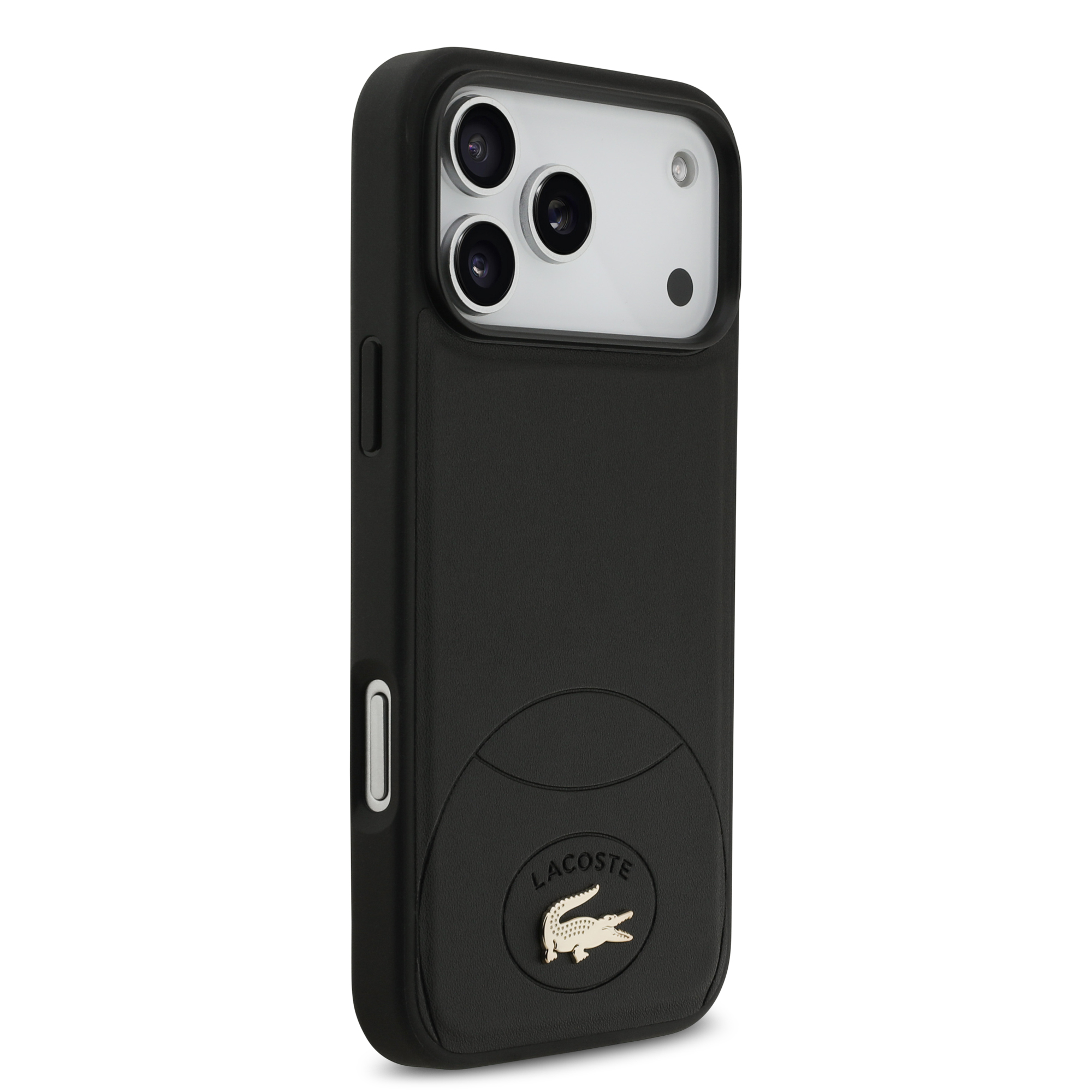 iPhone 17 Pro Max - LACOSTE Leather Bliss Black - 4