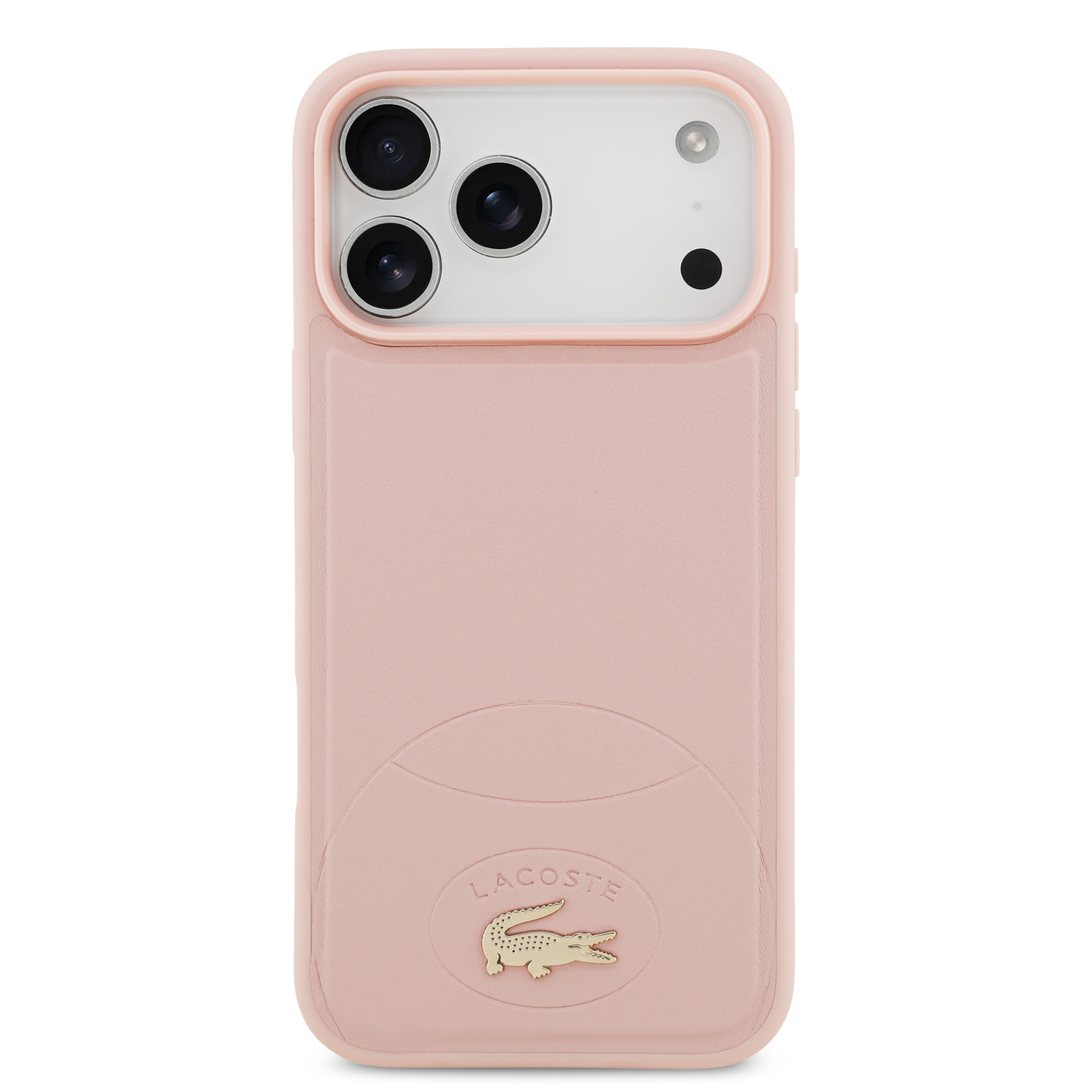 iPhone 17 Pro Max - LACOSTE Leather Bliss Pink - 3