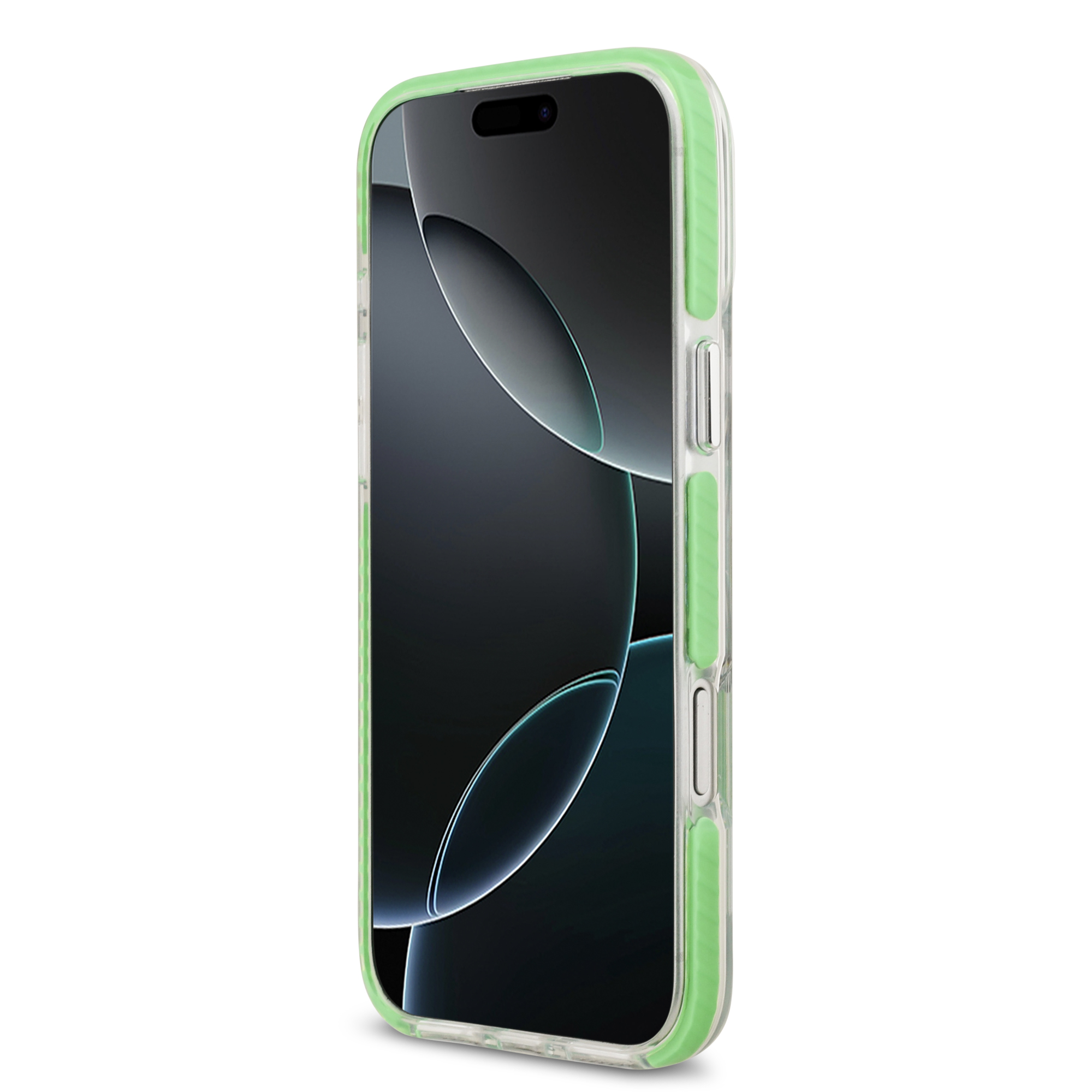 iPhone 17 Pro Max - LACOSTE Shockproof Frosted Finish Clear Green - 5
