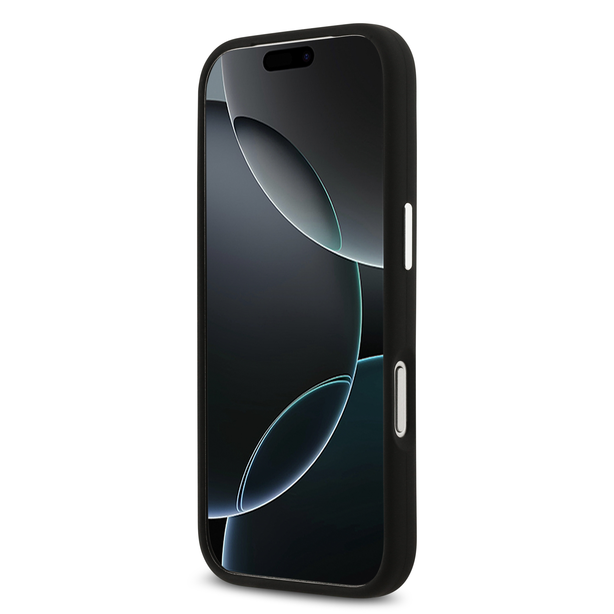 iPhone 17 Pro - LACOSTE Silicone Metal Logo Black - 5