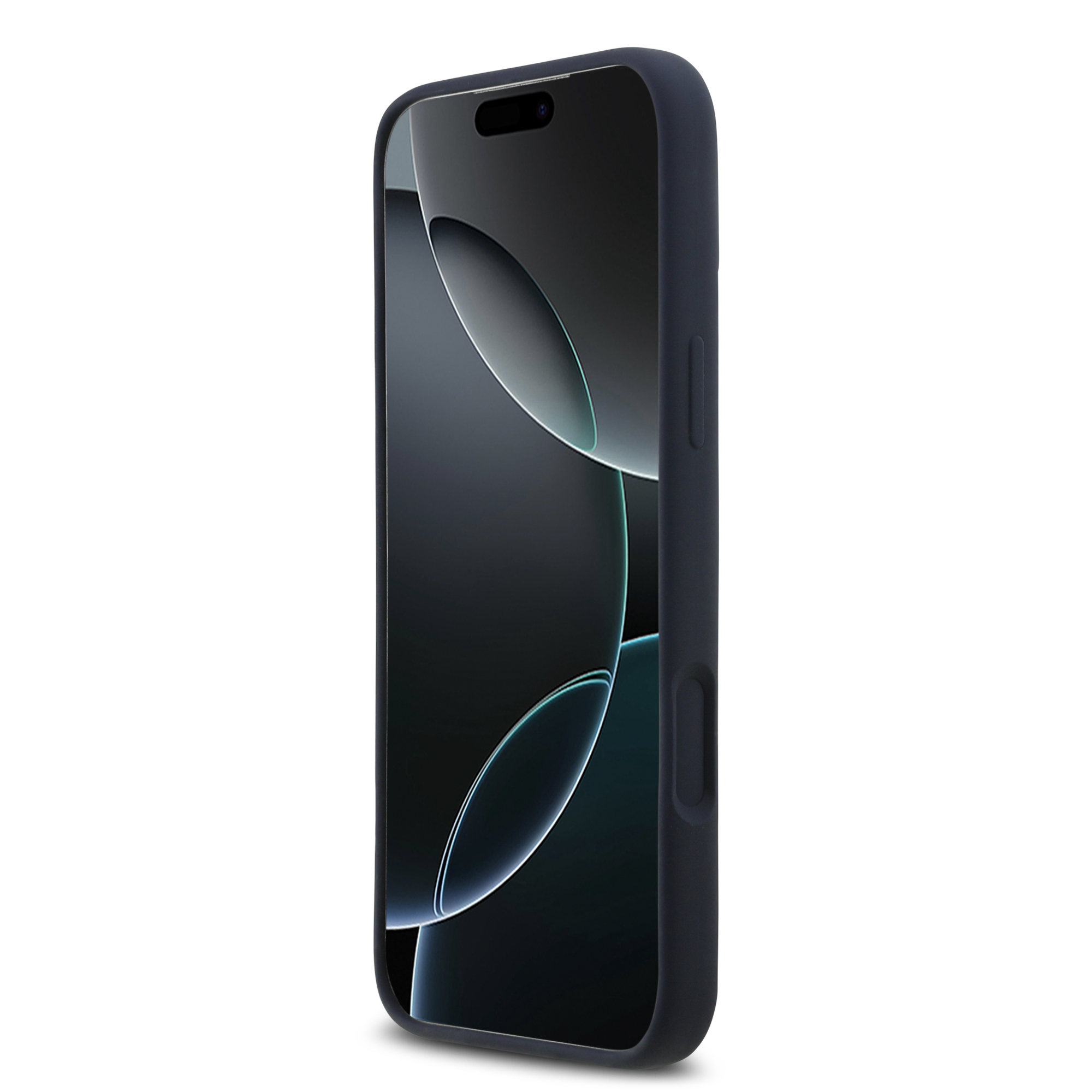 iPhone 17 Pro Max - REDBULL RACING Liquid Silicone Oversize Vertical Logo Navy - 5