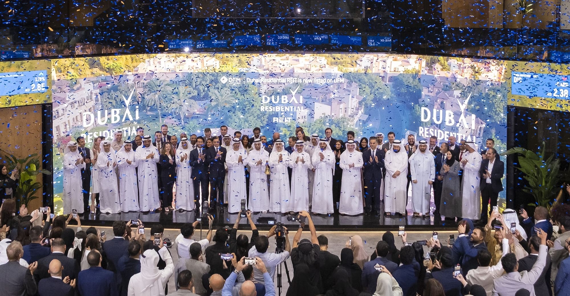 Dubai Residential REIT Debuts on DFM as the GCC’s Largest and First Listed Pure-play Residential Leasing Focused REIT