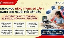 Khóa Học Tiếng Trung Sơ Cấp 1 - Dành Cho Người Mới Bắt Đầu