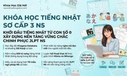 Khóa Học Tiếng Nhật Sơ Cấp 3 (N5)