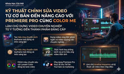Kỹ Thuật Chỉnh Sửa Video Từ Cơ Bản Đến Nâng Cao Với Premiere Pro Cùng Color Me