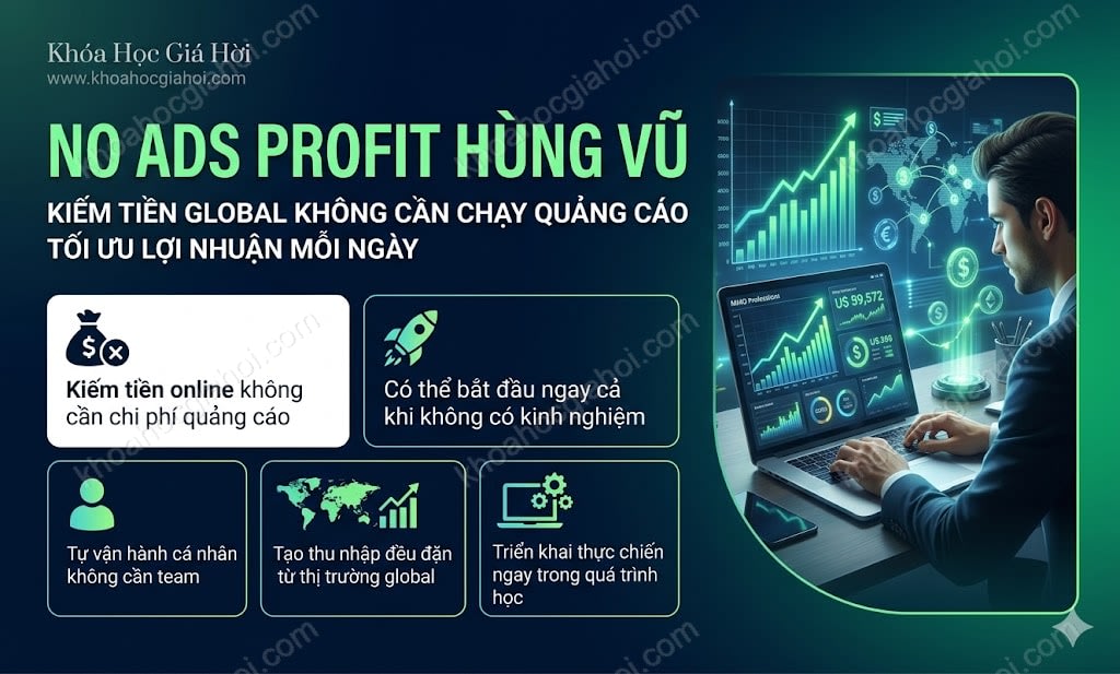 No Ads Profit Hùng Vũ