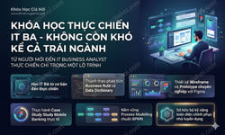 Khoá Học Thực Chiến IT BA - Không Còn Khó Kể Cả Trái Ngành