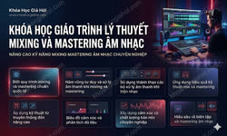 Khóa Học Giáo Trình Lý Thuyết Mixing Và Mastering Âm Nhạc