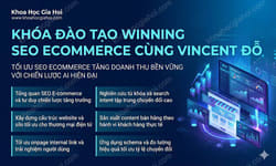 Khóa Đào Tạo Winning Seo Ecommerce Cùng Vincent Đỗ