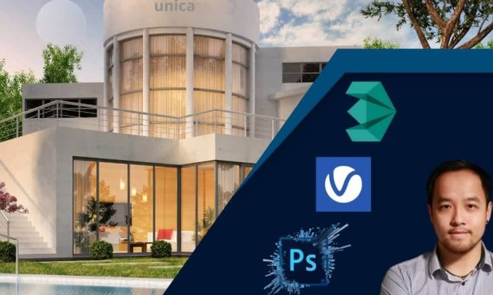 Khóa Học Học Cấp Tốc Thiết Kế Diễn Họa 3d Kiến Trúc Và Nội Thất Bằng 3dsmax