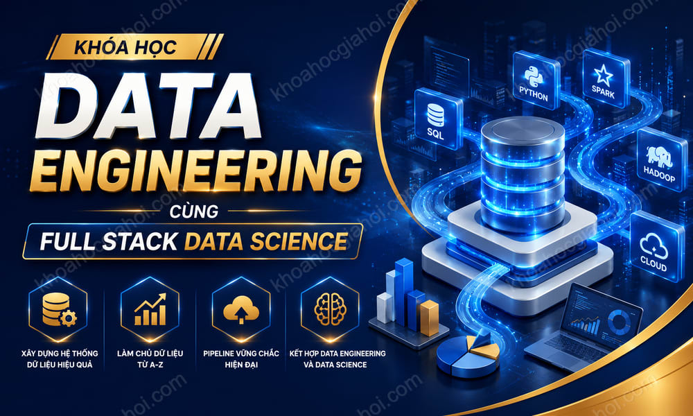Khóa Học Data Engineering Cùng Full Stack Data Science