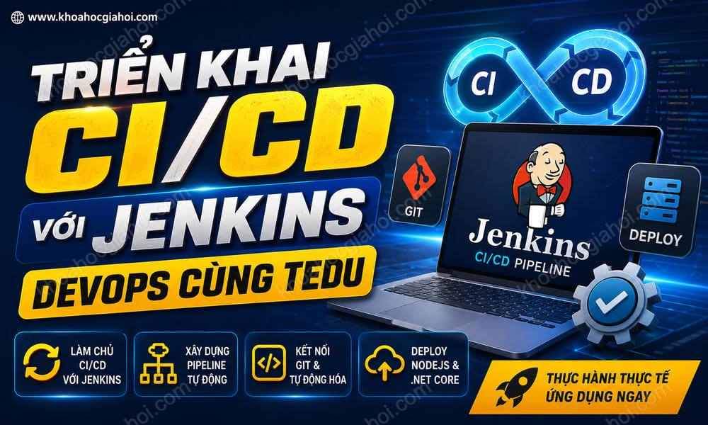 Triển Khai CI/CD Với Jenkins Devops Cùng Tedu