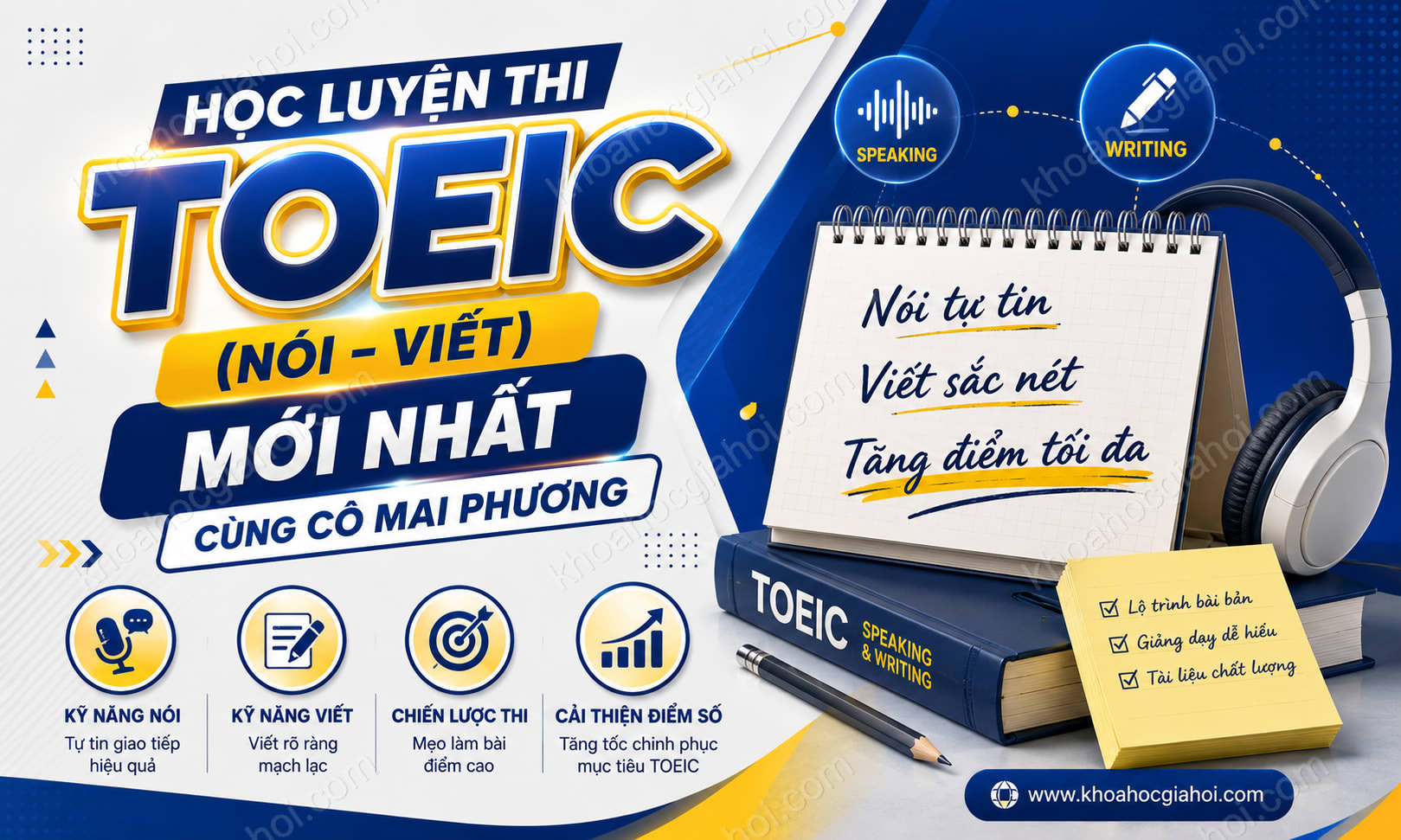 Học Luyện Thi Toeic (Nói – Viết) Mới Nhất Cùng Cô Mai Phương