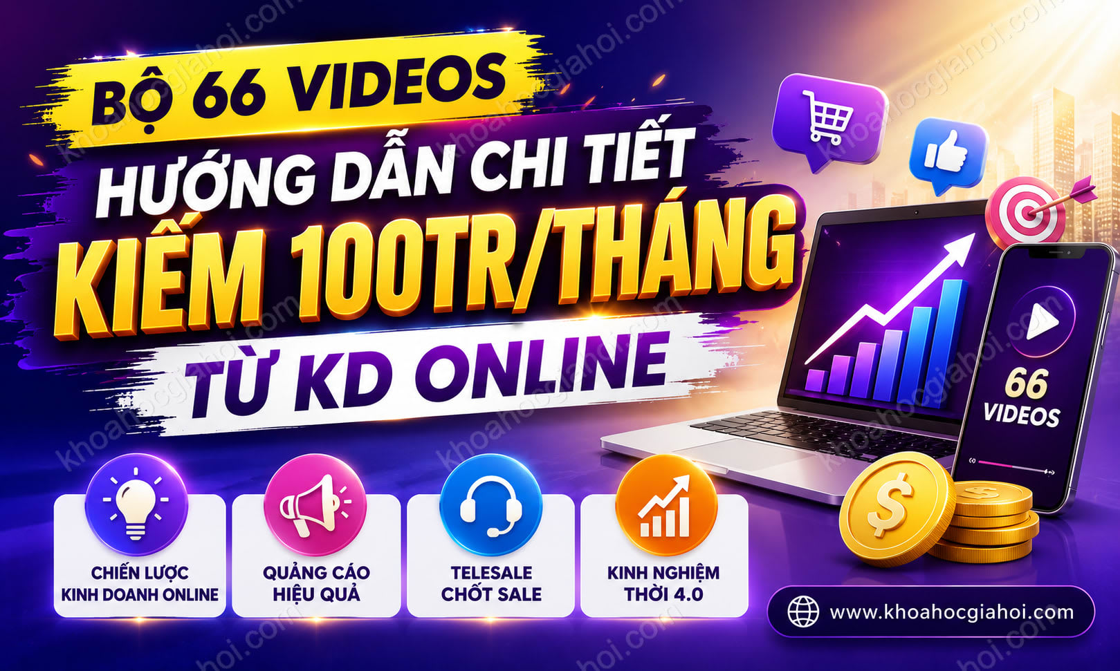 Bộ 66 Videos Hướng Dẫn Chi Tiết Kiếm 100tr/tháng Từ Kd Online
