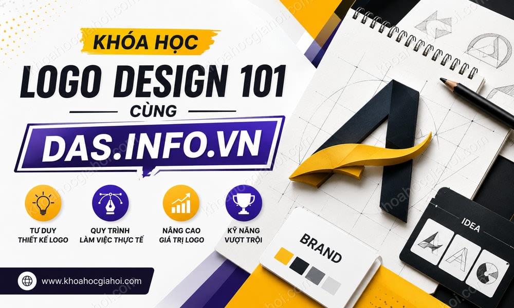 Khóa Học Logo Design 101 Cùng DAS.info.vn