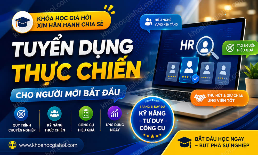 Khóa Học Tuyển Dụng Thực Chiến Cho Người Mới Bắt Đầu