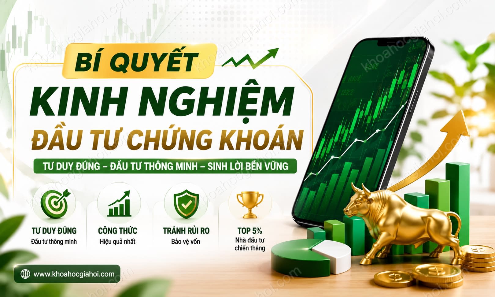 Khóa Học Bí Quyết Kinh Nghiệm Đầu Tư Chứng Khoán