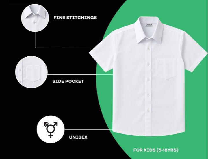 Patna-Sant tanes-Unisex-White shirt  image 2