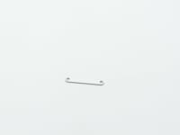 Metal bar for watch lock down holder