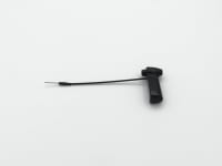 Short wire tag AM Superlock- bags of 100 pcs. Alarm tag to secure headset, bags and accessories120mm wire black