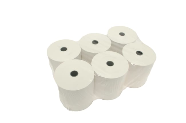 Queue machine thermopaper (20m) 80mm - 46mm -12mm (packs of 6) (Neo and Elegant)