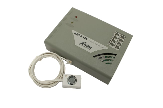 XTRIM 8 input alarmpanel with Dallas key reader and power (12V) Key Managment