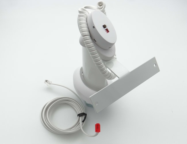 XTRIM High Profile Phone stand - rotatable wide price holder with screws