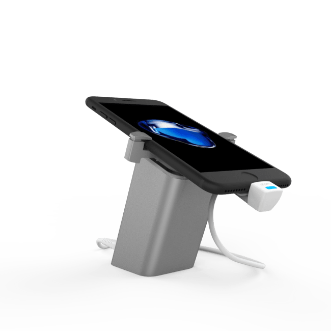 MAX705 Standard Security Holder 11cm for Phones with Thread Mount & Nut. New Key