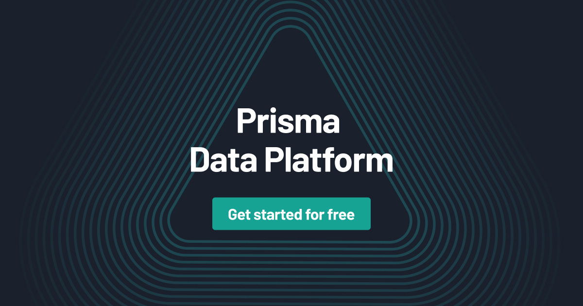 Prisma Data Platform