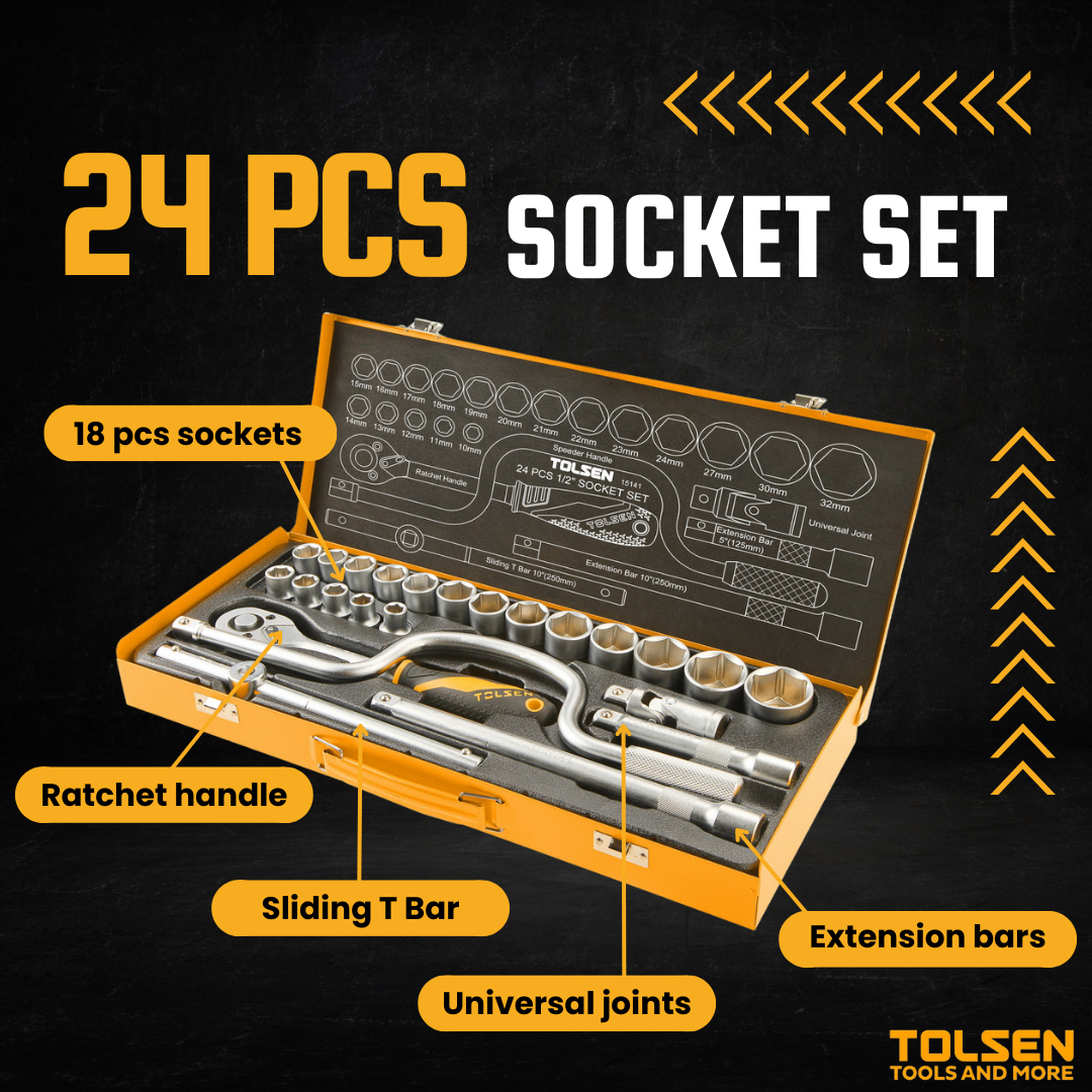24pcs Socket Set