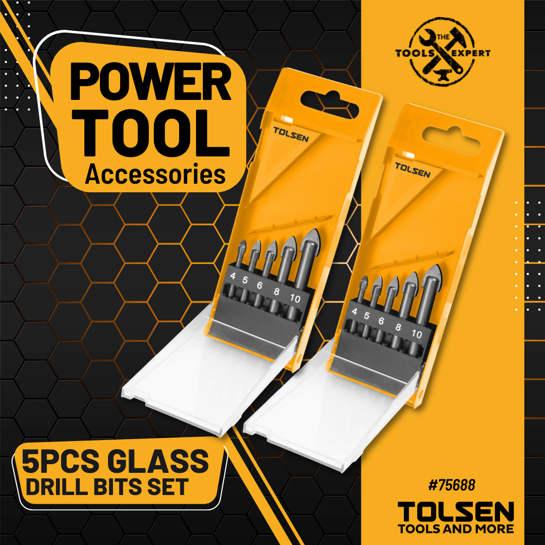 5pcs Glass Drill Bits Set
