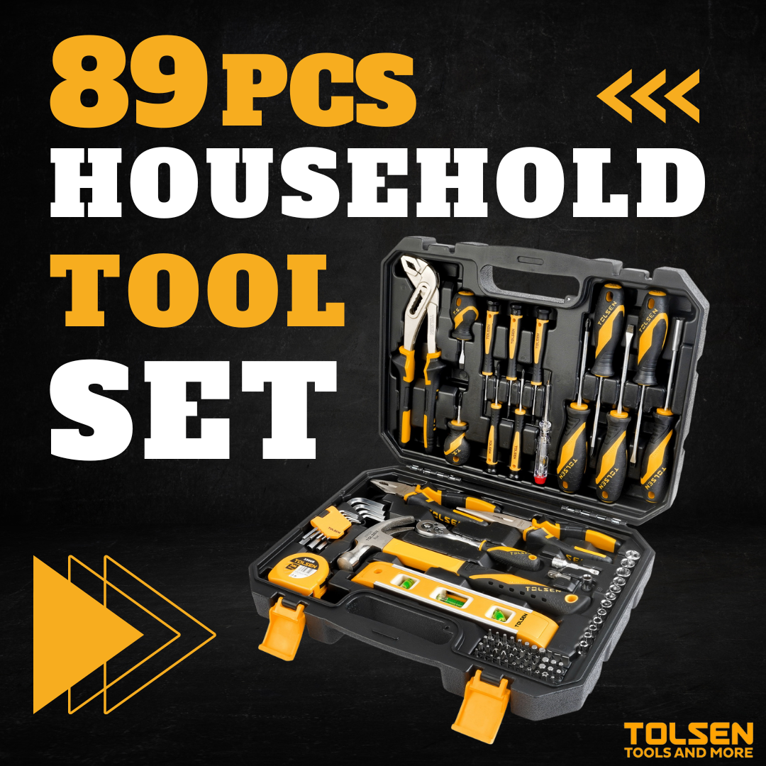 89 pcs household tool set