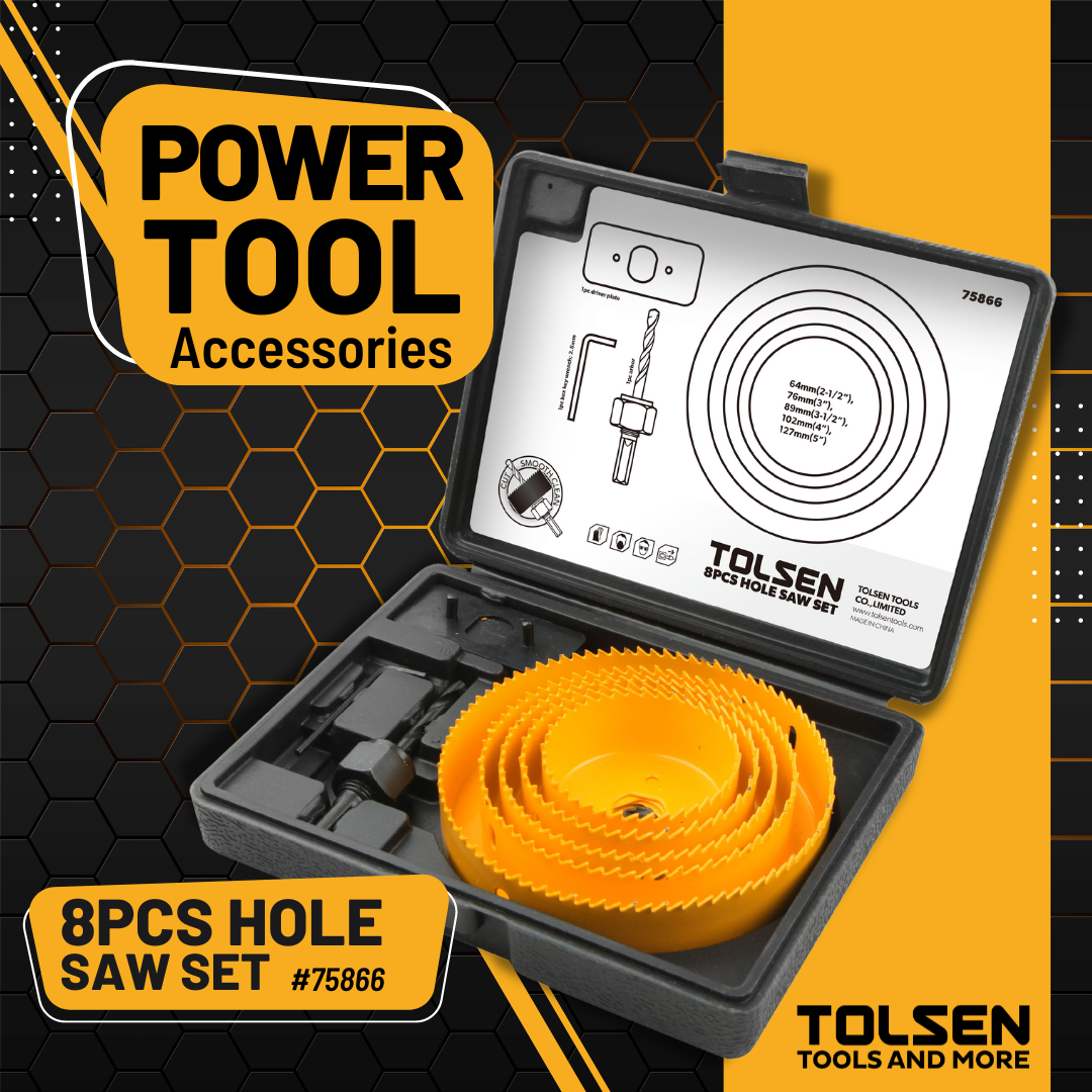 8pcs Hole Saw Set