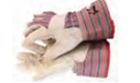 PIONEER SAFETY® CANDY STRIPE CHROME LEATHER ONE PIECE PALM