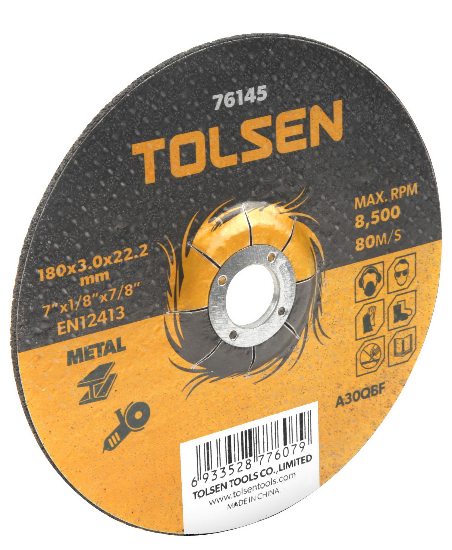 Cutting Disc 115mm Metal 10pc