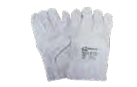 DEFENDER CHROME LEATHER DOUBLE PALM WRIST GLOVE