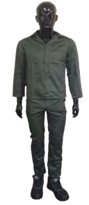 Green Acid Resistant Conti Suits