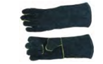 6 GREEN LINED ELBOW LENGTH GLOVE