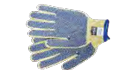 KEVLAR CROCHET DOUBLE SIDED POLKA DOT YELLOW & BLUE