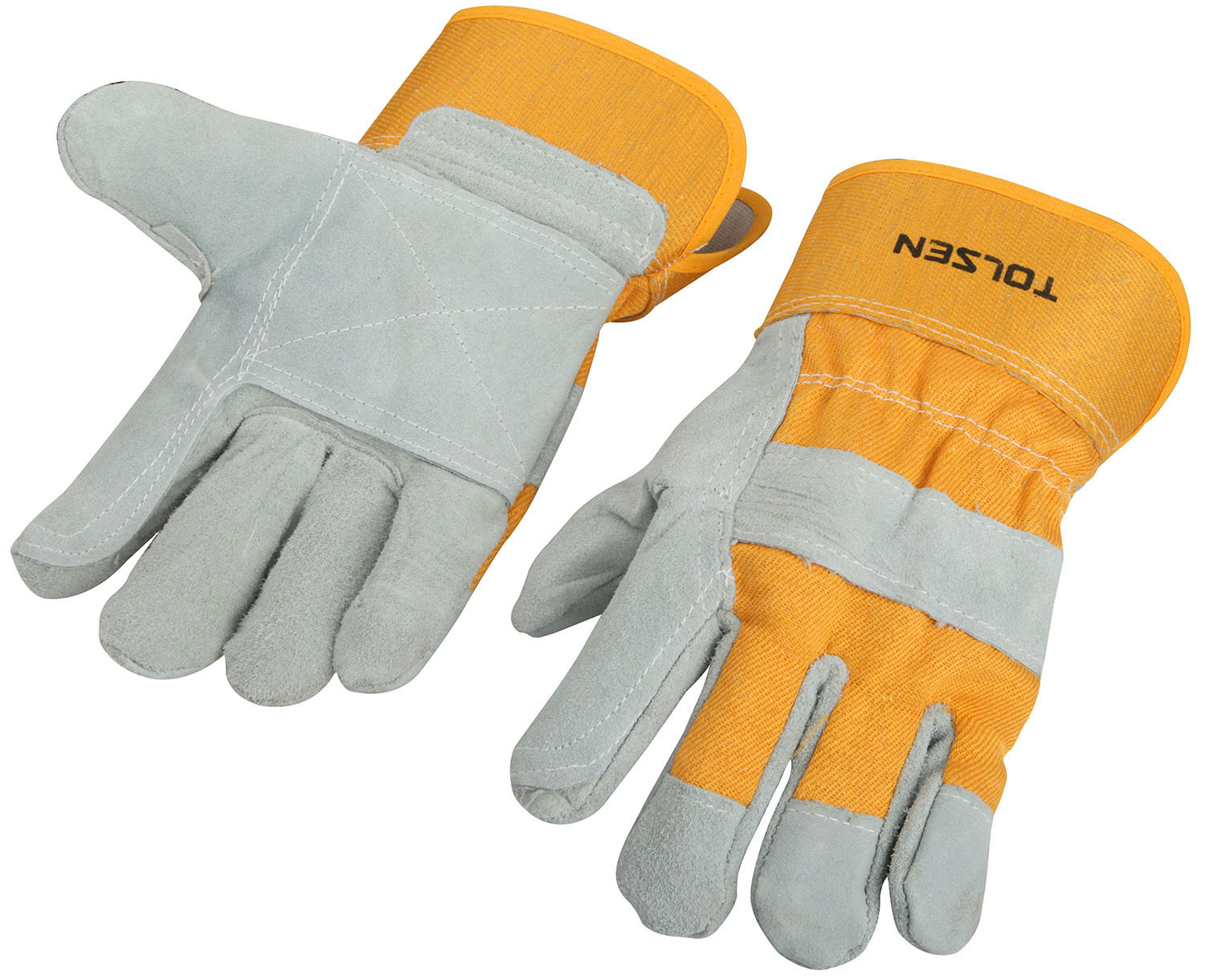 Leather Palm Work Gloves