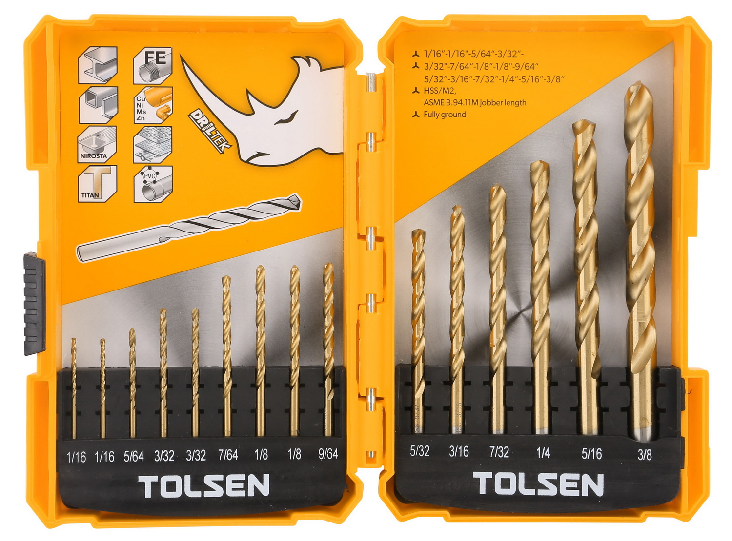Masonry Drill Bit Set 5pc