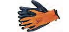 ORANGE NITRILE PALM DIPPED GLOVE