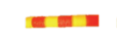 ORANGE & YELLOW WOVEN BARRIER NET 1 x 50m