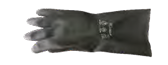 PIONEER® FLOCK LINED BLACK RUBBER GLOVE (AKL)