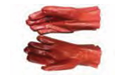 PIONEER® GORGON BROWN HEAVY DUTY PVC 27cm OPEN CUFF